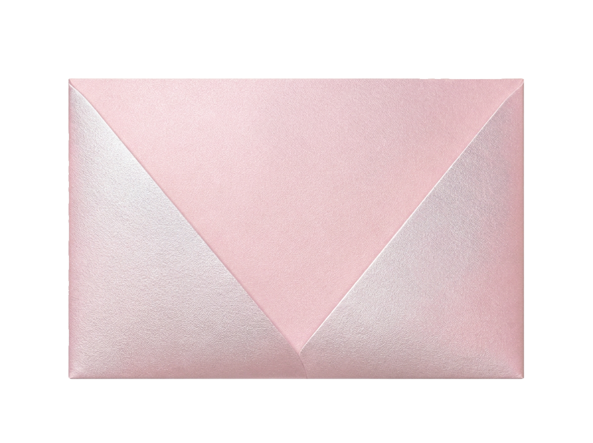 Baby pink envelope